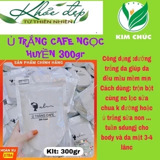 300gr ủ trắng cafe tắm là trắng handmade