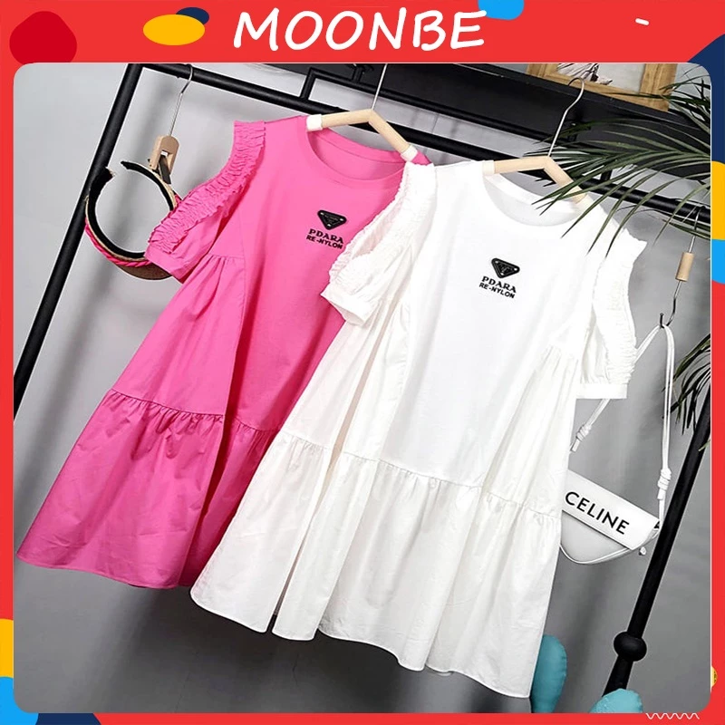 Váy bé gái , đầm bé gái mùa hè chất cotton size lớn đến 14 tuổi - Váy PDARA