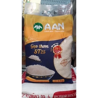 Gạo Đặc Sản Sóc Trăng ST25 (sản phẩm của Tập Đoàn Aan)5kg