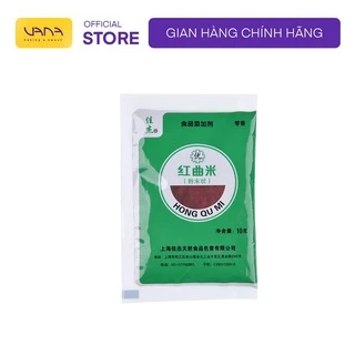 BỘT GẠO MEN ĐỎ (BỘT HỒNG CÚC) HONG QU MI GÓI NHỎ 10G TIỆN LỢI