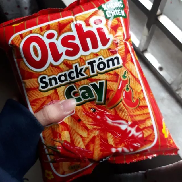Snack Tôm Cay Oishi - Không Chiên