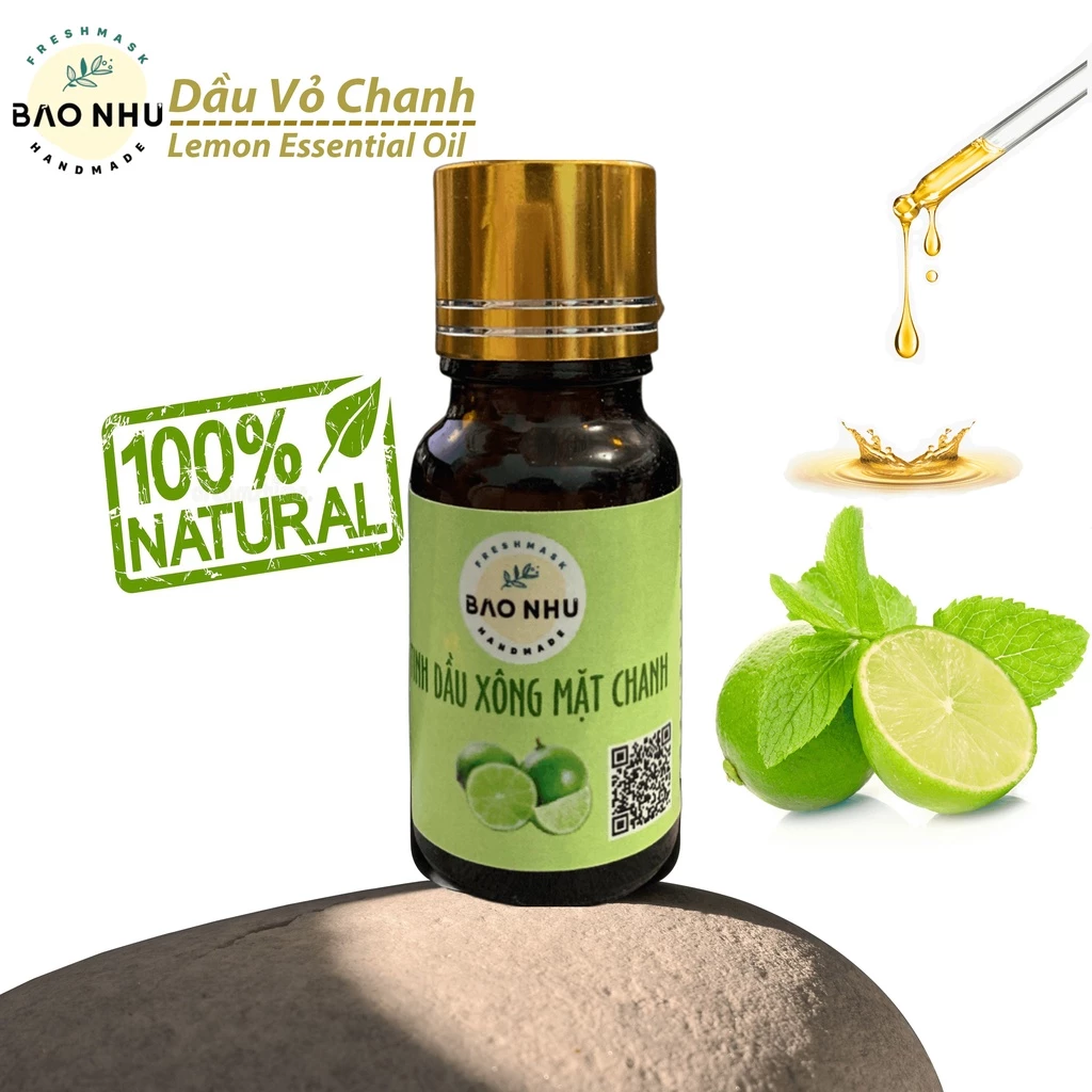 10ML Tinh Dầu Xông Mặt Chanh Tươi Kích Trắng