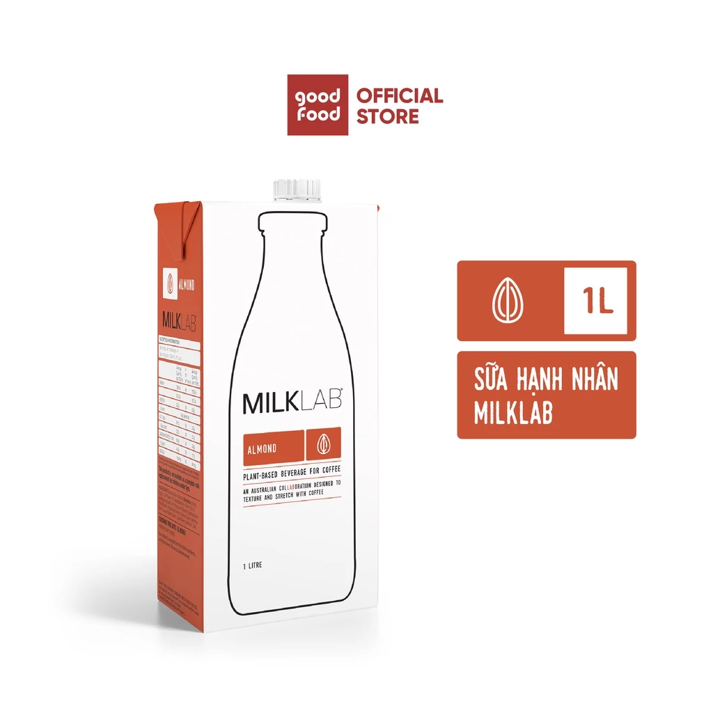 Sữa Hạt Milklab hạnh nhân 1l - 1 hộp