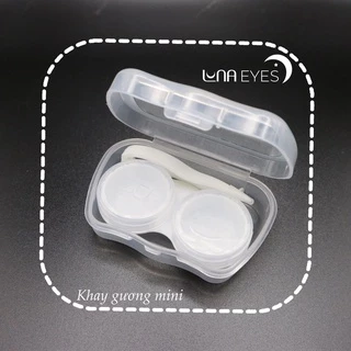 Khay gương mini LUNA EYES có kèm dụng cụ đeo lens