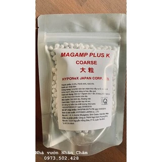 Phân bón tan chậm Magamp Nhật Bản plus K coarse ( phân trắng Nhật) 200g