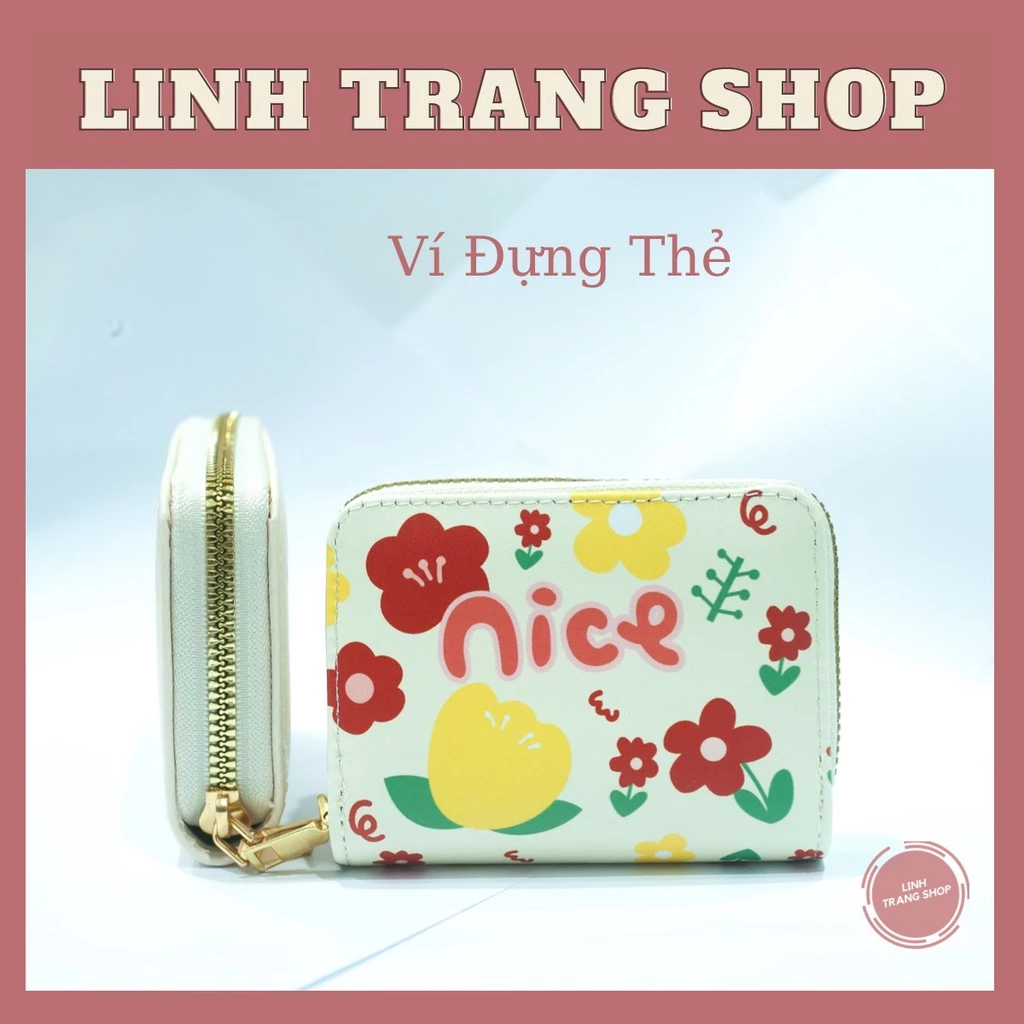 Ví Đựng Thẻ Ngân Hàng và Giấy Tờ ,11 Ngăn, Hình Ngộ Nghĩnh