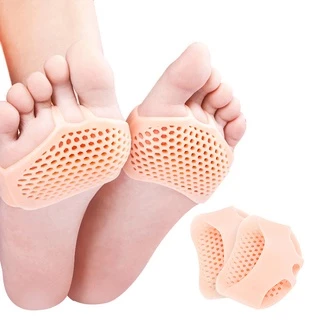 1 Cặp Đệm Silicone Lót Giày Cao Gót Thoáng Khí Chăm Sóc Sức Khỏe