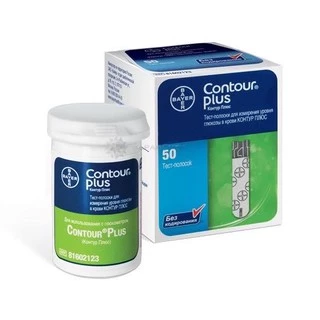 Que thử đường huyết Bayer Contour Plus 50