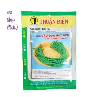 🌱 Hạt giống Đậu Đũa Hạt Đen - Gói 50Gr 💎 THUẬN ĐIỀN