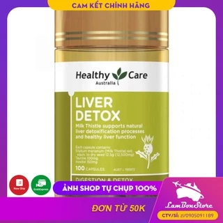 Viên uống Giải Độc Gan Healthy Care Liver Detox 100 Viên