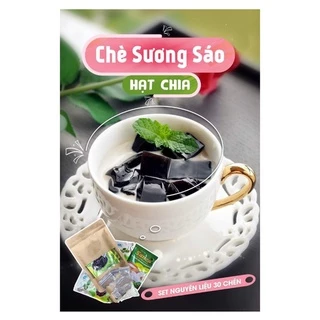 Set nguyên liệu chè sương sáo hạt chia (30 chén) - Gian Bếp Nhỏ Orino