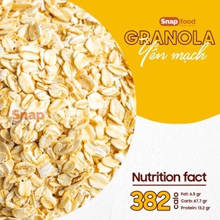 Ngũ cốc ăn liền GIẢM CÂN/EATCLEAN/ĂN KIÊNG - Granola Yến Mạch 500gram