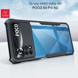 [Hỏa Tốc HCM] Ốp lưng XUNDD POCO X4 Pro 5G - Mặt lưng trong, Viền TPU, Chống sốc