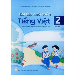 Sách - Bài tập cuối tuần Tiếng Việt lớp 2 tập 1