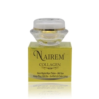 Nairem Collagen – Kem mụn thâm, mờ sẹo, phục hồi da, se khít lỗ chân lông 18g