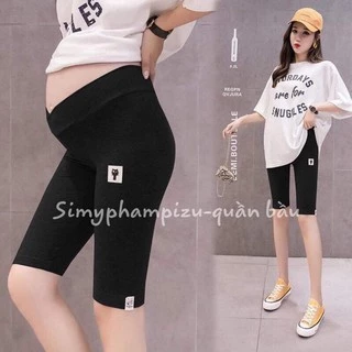 Quần bầu legging ngố cạp chéo mèo QB9011