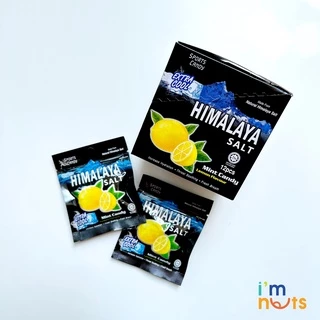 Kẹo chanh muối Himalaya vị bạc hà / vị gừng hộp 12 gói x 15g