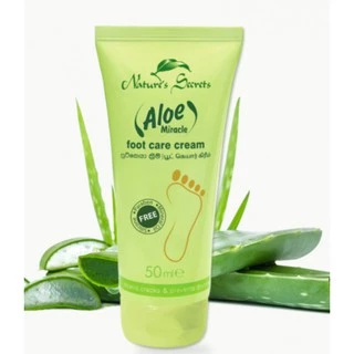 Kem Dưỡng Và Giảm Nứt Gót Chân Aloe Miracle Foot Care Cream 80ML