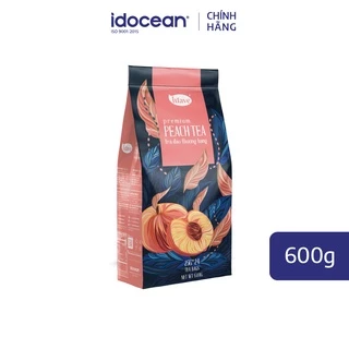 Trà Túi Lọc Vị Đào Thượng Hạng Lúave (Premium Peach Tea), trà đen có hương đào thanh mát - 25g x 24 túi