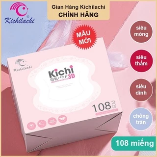 Lót thấm sữa mẹ Kichilachi hộp 108 miếng