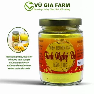 Tinh Nghệ Đỏ Nguyên Chất Vũ Gia (100g/hũ)