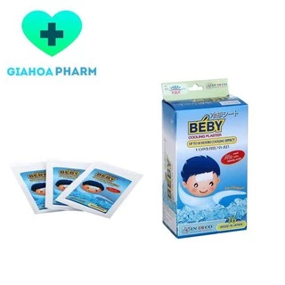 Miếng dán hạ sốt Beby / Béby Cooling Plaster - Dán làm mát nhanh, hiệu quả kéo dài, an toàn cho bé