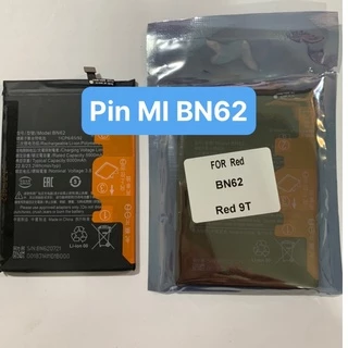 Pin xiaomi zin BN62 - Redmi 9T / redmi note 9 - 4G / 5G / pocco M3 - 6000mAh