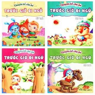 Sách - Chuyện kể cho bé trước giờ đi ngủ (Trọn bộ 4 cuốn)