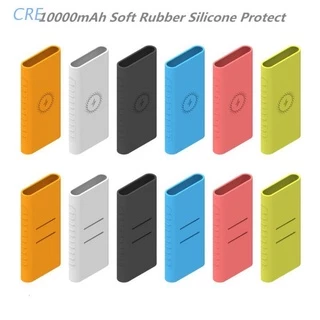 Vỏ silicon bảo vệ pin sạc dự phòng không dây xiao mi powerbank 10000mah plm11zm wpb15zm plm13zm