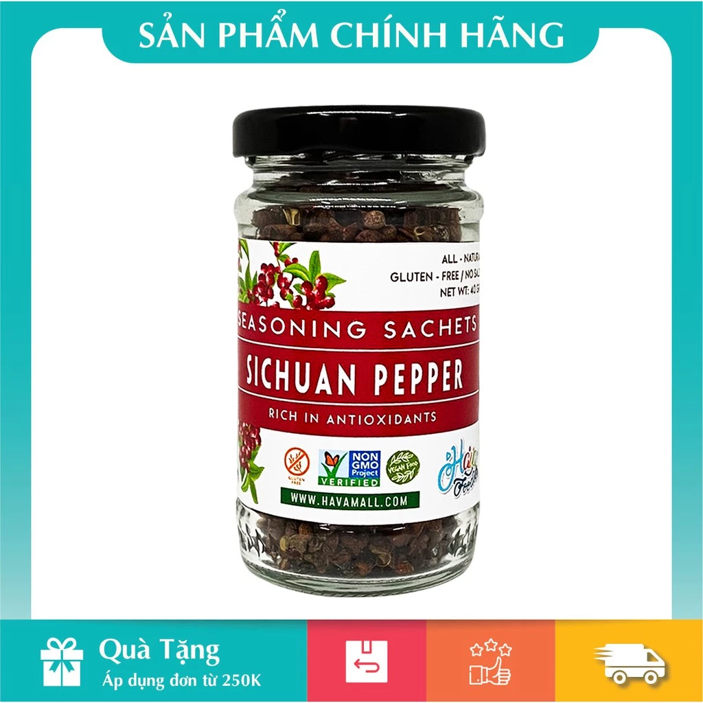 [HÀNG CHÍNH HÃNG] Hạt Xuyên Tiêu – Sichuan Pepper