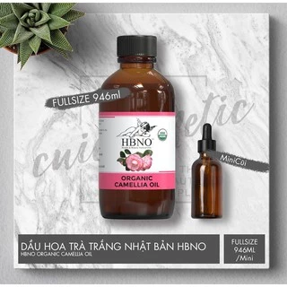 Dầu Hoa Trà HBNO - Camellia Oil