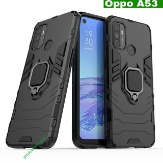 Ốp lưng Oppo A53 / A54 4G / A74 4G / Oppo A58 Iron Man Iring chống sốc va đập mạnh giá đỡ mặt lưng xem phim