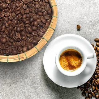Cà phê hạt 100% Arabica Cầu Đất Rang mộc Hemera (Gói 250Gr)