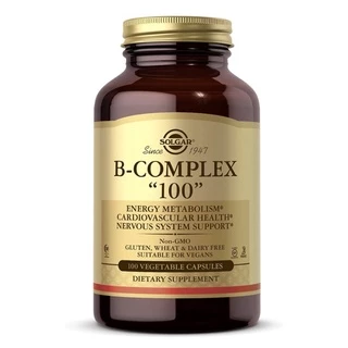 Viên chay Vitamin B tổng hợp Solgar B-Complex "100" - 100v USA