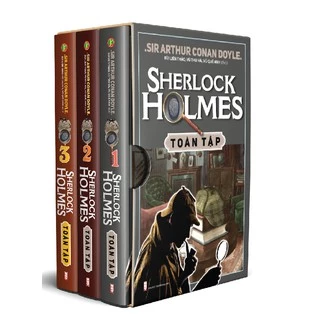 Sách - Sherlock Holmes Trọn Bộ 3 Tập Mới Nhất 2021 (Bìa Cứng)