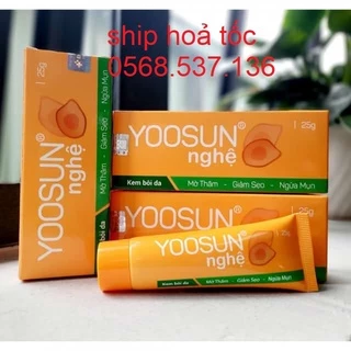 [CHÍNH HÃNG] Kem dưỡng da tinh chất nghệ YOOSUN NGHỆ dịu da, ngừa sẹo, ngăn ngừa mụn, giảm thâm - Tuýp 20g