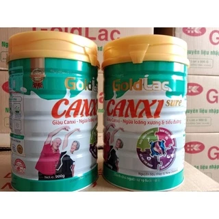 Sữa Goldlac Canxi Sure lon 900g dành cho người già ngừa loãng xương, tiểu đường