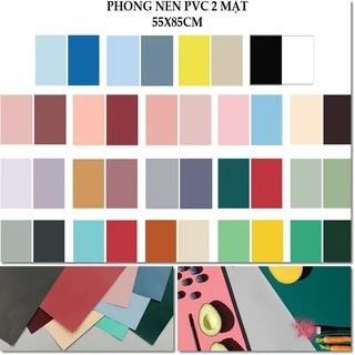 (BÌA DÀY-MÀU HOT) phông nền chụp ảnh trắng, đen, xám, xanh, hồng, đỏ. TẤM NỀN TRƠN chụp ảnh sản phẩm quần áo, dày dép