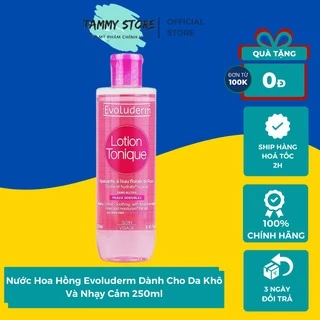 Nước Hoa Hồng Evoluderm Dành Cho Da Khô Và Nhạy Cảm 250ml