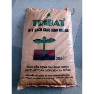 Đất sạch tròng rau Tribat (bao 11-12kg)