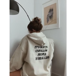 Áo hoodie It's OK nỉ bông cao cấp Unisex Tubee Shop