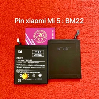 Pin xiaomi Mi 5 zin - kí hiệu trên pin BM22