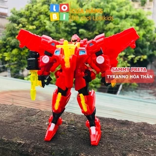 Đồ chơi Lực lượng nhí, Sammy khủng long, MINIFORCE - Biệt đội siêu nhân nhí khủng long biến hình Robot - Lobikids