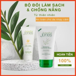 Combo Làm Sạch Và Chống Nắng Cho Da Dầu Mụn The Beauty Of Jones