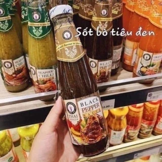 [Sẵn] Sốt Bò Tiêu Đen Siêu Thị Gourmet Thái Lan