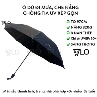 Ô Dù Đi Mưa, Che Nắng Chống Tia UV Xếp Nhỏ Gọn