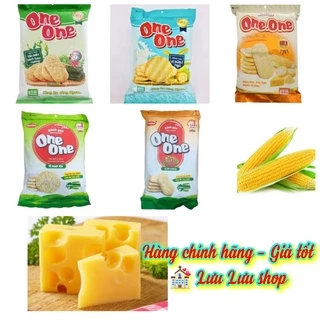 (Tp.HCM) Bánh gạo One One Phomai bắp/ bò nướng/ tôm nướng/ vị ngọt dịu/ taor biển/ sữa ngô.