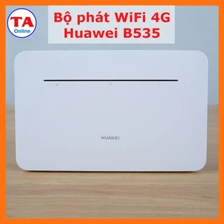Bộ Phát Wifi 4G Huawei B535 Tốc Độ LTE 300Mbps Hỗ Trợ 64 Kết Nối