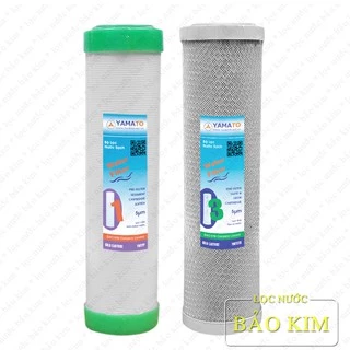 Combo 02 lõi lọc nước yamato 1,3 (Lõi PP và lõi CTO)