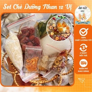 Set Chè Dưỡng Nhan 12 Vị 500gr - Ăn Vặt 492